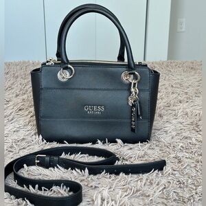 GUESS Regina Society Textured Satchel